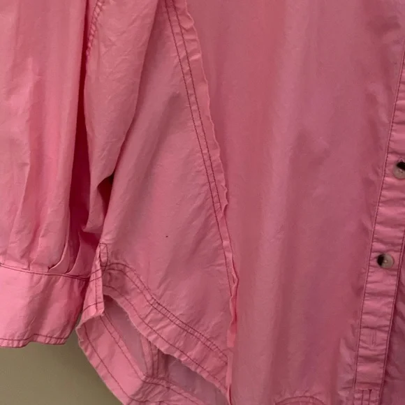 We The Free Pink Button Down Shirt - Picture 5 of 8